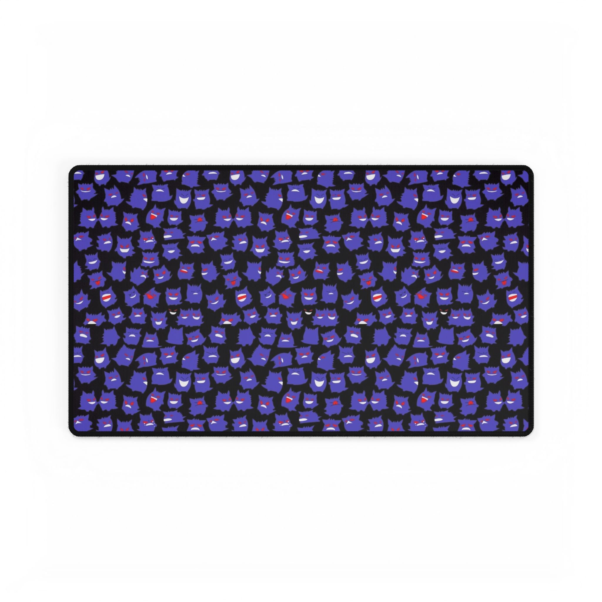 Colorful Haunted Pattern Desk Mat