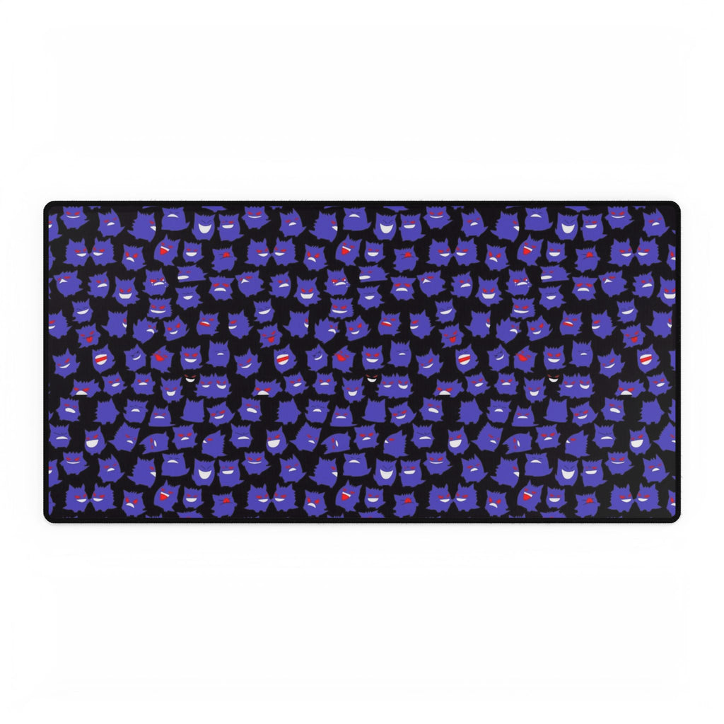 Colorful Haunted Pattern Desk Mat