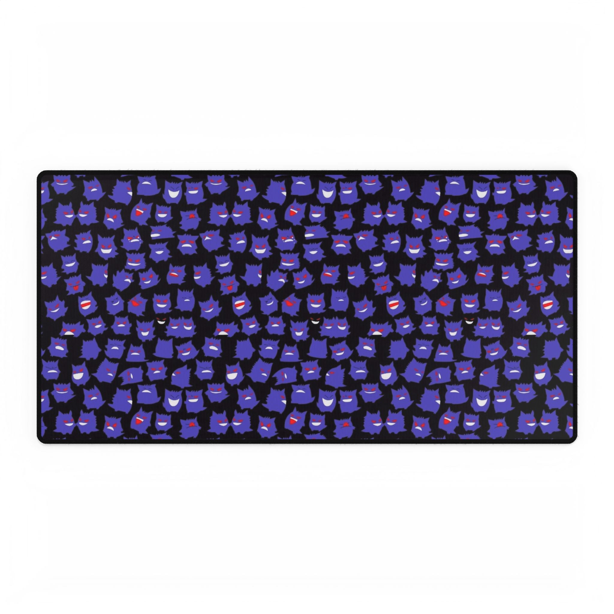 Colorful Haunted Pattern Desk Mat