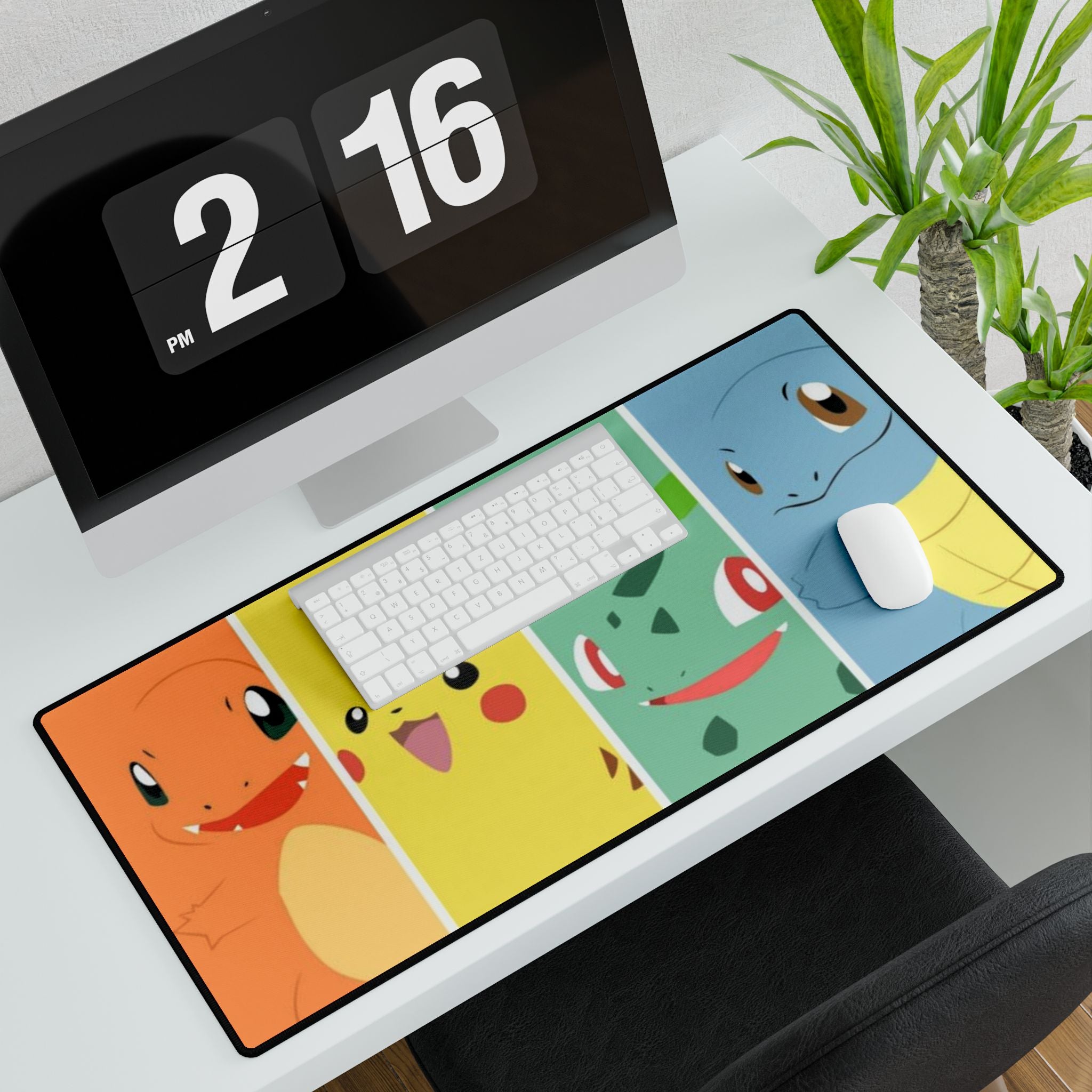 Poke Starters Desk Mat