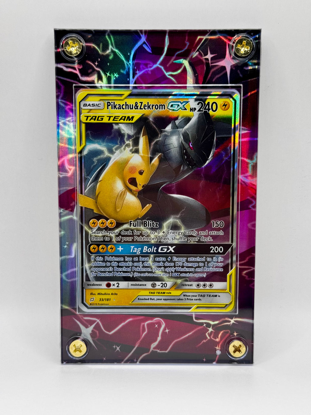 Pikachu Zekrom Tag Team