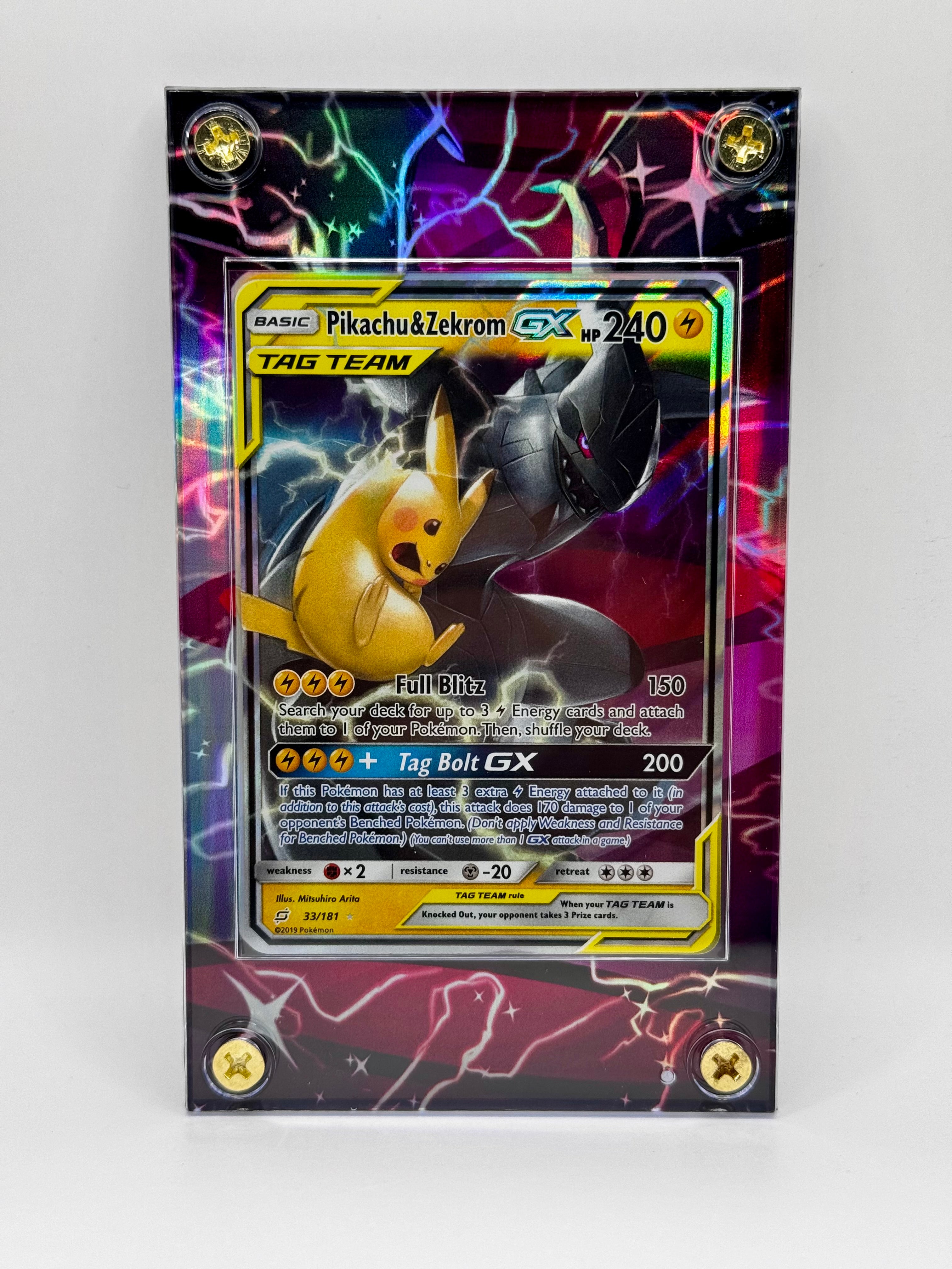 Pikachu Zekrom Tag Team